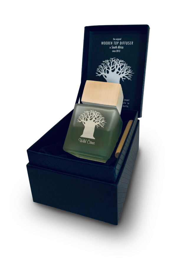 maiページ 晩酌セットn25+w19+x27+他 Wild Citrus Wooden Top Diffuser - MOCKANA- Bold fresh citrus scent!